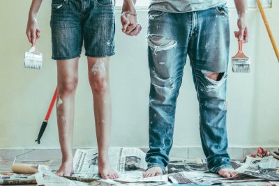 Samen in je huis klussen is erg gezellig