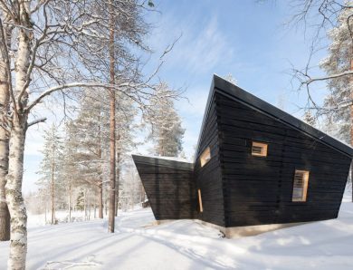 Toni Yli-Suvanto Architects ontwerpt prachtig Arctic Sauna Pavilion
